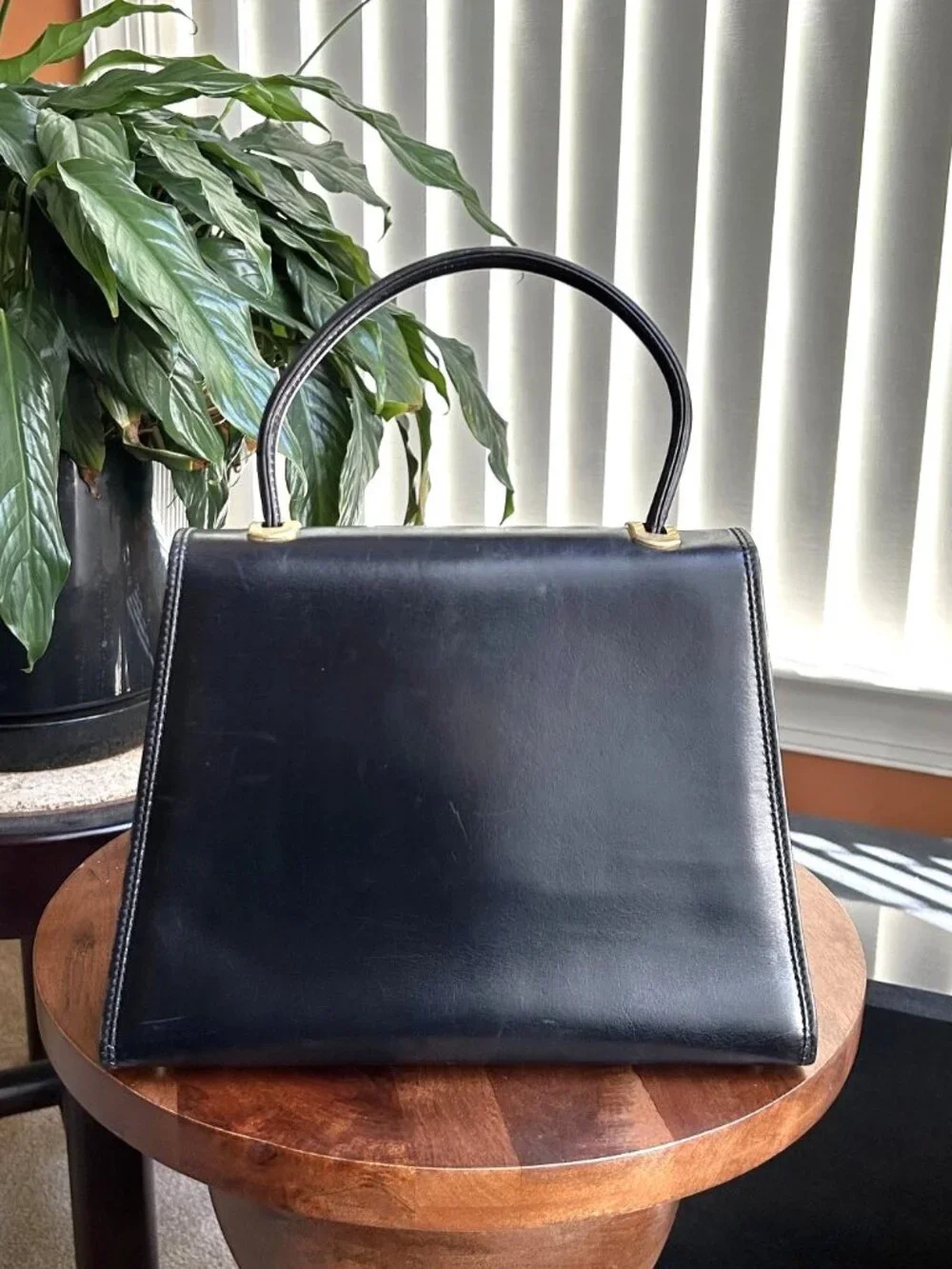 Bally leather top